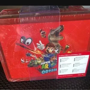 Auchan : lunch box Super Mario Odyssey + accessoires Switch à 4,99